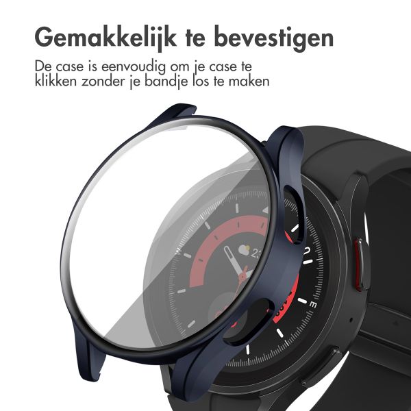 imoshion Full Cover Hardcase Samsung Galaxy Watch 4 - 40 mm - Donkerblauw