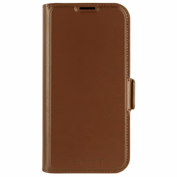 dbramante1928 Oslo Pro Bookcase Apple iPhone 16e - Dark Tan