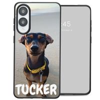 Ontwerp je eigen gel hoesje Samsung Galaxy S25 Edge - Zwart