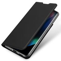 Dux Ducis Slim Softcase Bookcase Oppo Find X3 Pro 5G - Zwart