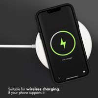 Accezz Liquid Silicone Back Cover Apple iPhone 11 - Black