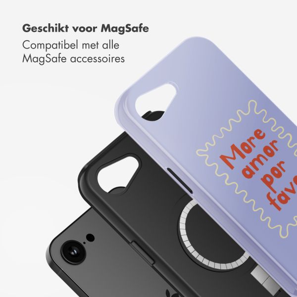 Selencia Vivid Backcover met MagSafe Apple iPhone 16e - More Amor
