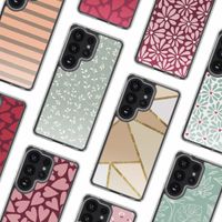 imoshion Design hoesje Samsung Galaxy S26 Ultra - Smoke Green Flowers