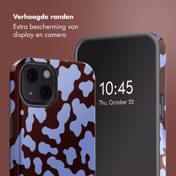 Selencia Vivid Backcover met MagSafe Apple iPhone 13 - Moo'd Lavender Glow