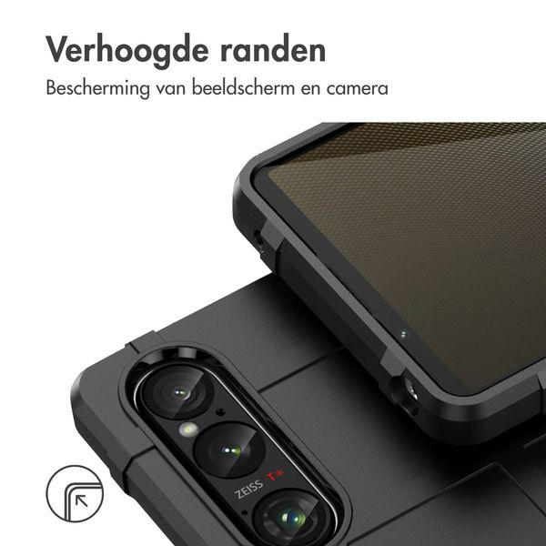 imoshion Rugged Shield Backcover Sony Xperia 1 VI - Zwart