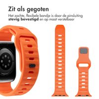 imoshion Active Sport siliconenbandje Apple Watch Series 1 t/m 9 / SE (38/40/41 mm) | Series 10 (42 mm) - Oranje