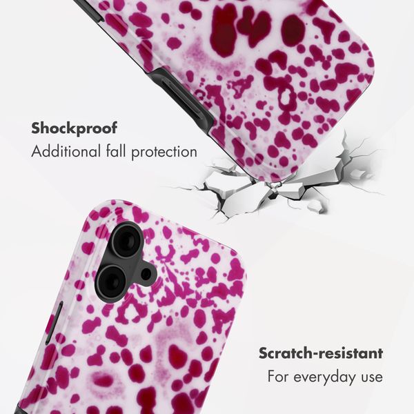 Selencia Vivid Back Cover with MagSafe Apple iPhone 16 - Cosmic Orchid