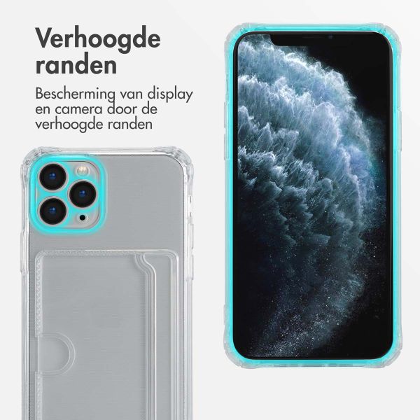 imoshion Softcase Backcover met pasjeshouder iPhone 11 Pro - Transparant