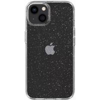 Spigen Liquid Crystal Glitter Backcover iPhone 13 - Transparant