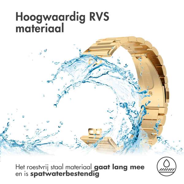 imoshion Stalen bandje Huawei Watch Fit - Goud