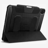 Spigen Rugged Armor Pro Bookcase iPad Pro 13 (2024) M4 - Zwart