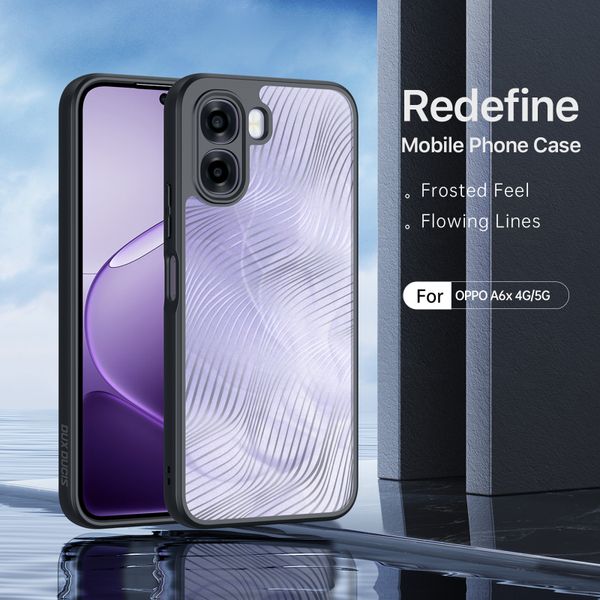 Dux Ducis Aimo Backcover Oppo A6x (4G/5G) - Zwart