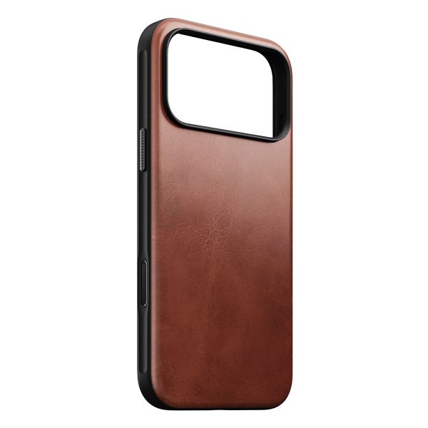Nomad Modern Horween Leather Case Apple iPhone 17 Pro Max - Olde Dublin