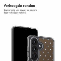 imoshion Design hoesje Samsung Galaxy S27 / S26 - Polka Dot Bruin