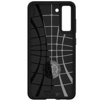 Spigen Rugged Armor Backcover Samsung Galaxy S21 FE - Zwart