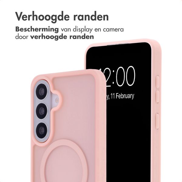 imoshion Color Guard Backcover met MagSafe Samsung Galaxy S26 FE / S25 FE - Lichtroze