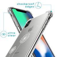 imoshion Design hoesje met koord Apple iPhone X / Xs - Dandelion