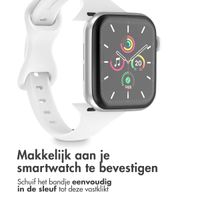 imoshion Slim siliconen bandje Apple Watch Series 1 t/m 11 / SE / Ultra (44/45/46/49 mm) - Wit