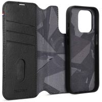 Decoded 2 in 1 Leather Detachable Wallet iPhone 15 Pro - Zwart