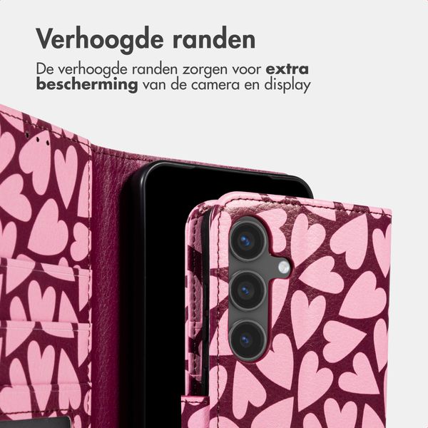 imoshion Design Bookcase Samsung Galaxy S24 - Hearty Blush