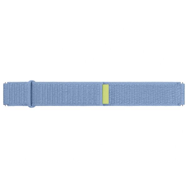 Samsung Originele Feather Fabric Band Wide Samsung Galaxy Watch 4 / 5 / 6 / 7 - 20 mm - M/L - Blauw