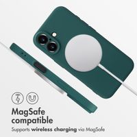 imoshion Colour Back Cover with MagSafe Apple iPhone 16 - Dark Green