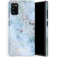 Selencia Maya Fashion Backcover Samsung Galaxy A41 - Marble Blue