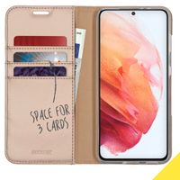 Accezz Wallet Softcase Bookcase Samsung Galaxy S21 Plus - Goud