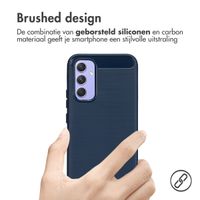 imoshion Brushed Backcover Samsung Galaxy A54 (5G) - Donkerblauw