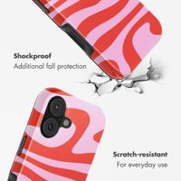 Selencia Vivid Back Cover Apple iPhone 17 - Dream Swirl Pink