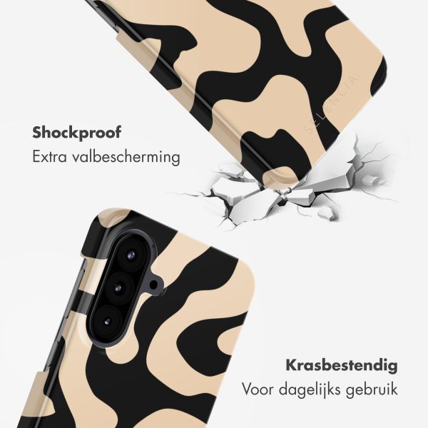 Selencia Vivid Backcover Samsung Galaxy A57 (5G) - Art Wave Black