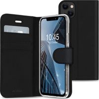 Accezz Wallet Softcase Bookcase iPhone 13 Mini - Zwart