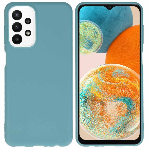 imoshion Color Backcover Samsung Galaxy A23 (5G) - Donkergroen