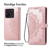 imoshion Mandala Bookcase Xiaomi 13T / 13T Pro - Rose Gold