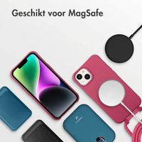 imoshion Color Backcover met afneembaar koord met MagSafe Apple iPhone 14 - Raspberry