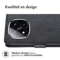 imoshion Luxe Bookcase Xiaomi Redmi Note 14 Pro (4G) - Zwart