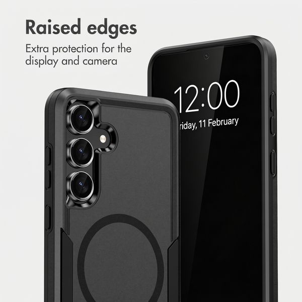 imoshion Case with MagSafe Samsung Galaxy S25 FE - Black