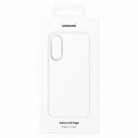 Samsung Originele Clear Hardcase Backcover Samsung Galaxy S25 Edge - Clear
