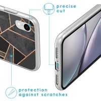 imoshion Design hoesje Apple iPhone Xr - Grafisch Koper / Zwart