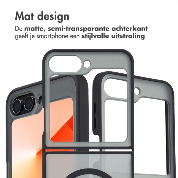 imoshion Color Guard Backcover met MagSafe Samsung Galaxy Z Flip 6 - Zwart