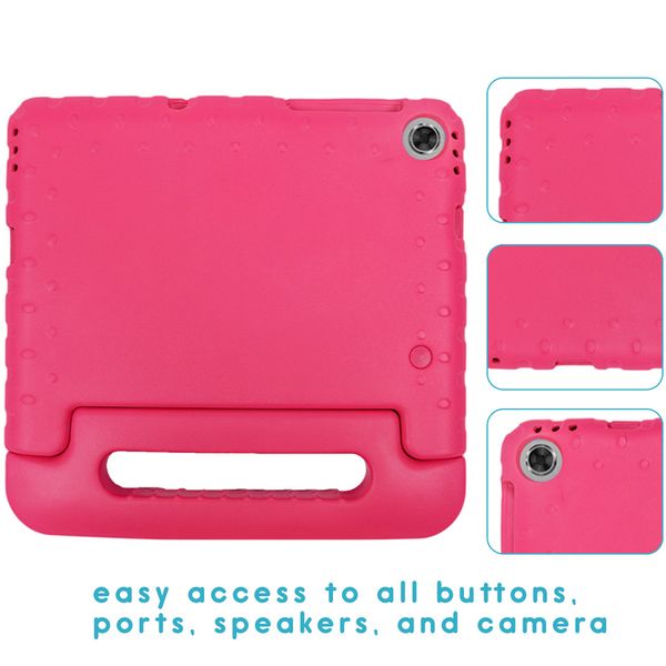 imoshion Kidsproof Backcover met handvat Lenovo Tab M10 Plus / M10 FHD Plus - Roze