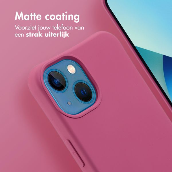 imoshion Color Backcover met afneembaar koord MagSafe Apple iPhone 13 - Raspberry