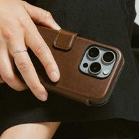 Nomad Modern Leather FolioBookcase Apple iPhone 16 Pro Max - Bruin