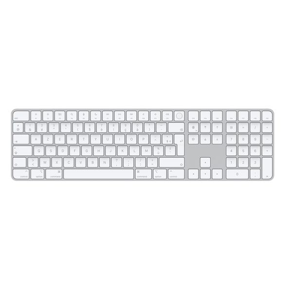 Apple Magic Keyboard met Numpad en Touch ID - Draadloos Toetsenbord - AZERTY / FR - Wit