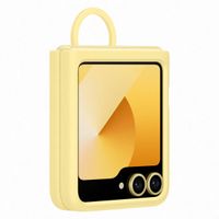 Samsung Originele Silicone Cover Ring Samsung Galaxy Z Flip 6 / Flip 7 FE - Yellow