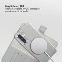 Selencia Olyn Uitneembare Bookcase met MagSafe Samsung Galaxy A36 - Grijs