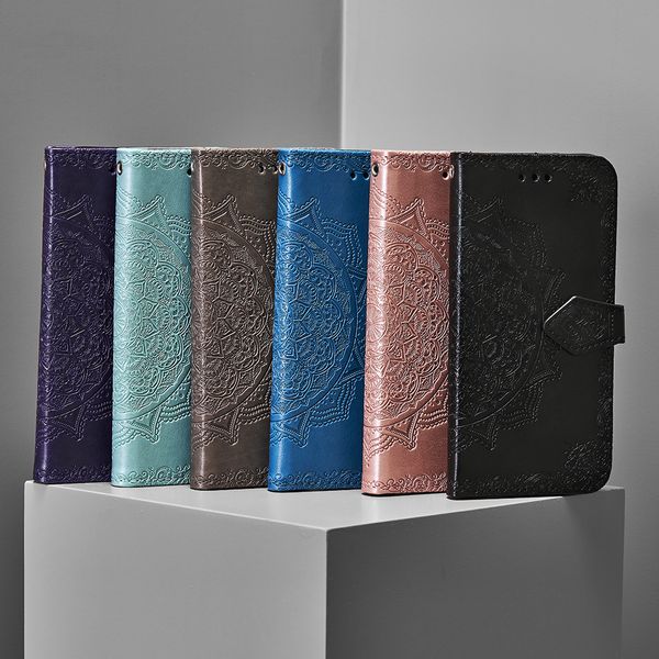 Mandala Bookcase Huawei Y7 (2019) - Lichtroze