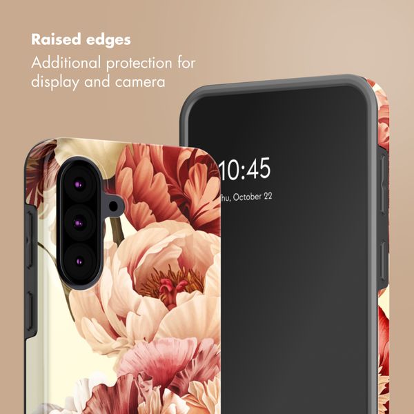 Selencia Vivid Back Cover Samsung Galaxy A37 (5G) - Vintage Peony