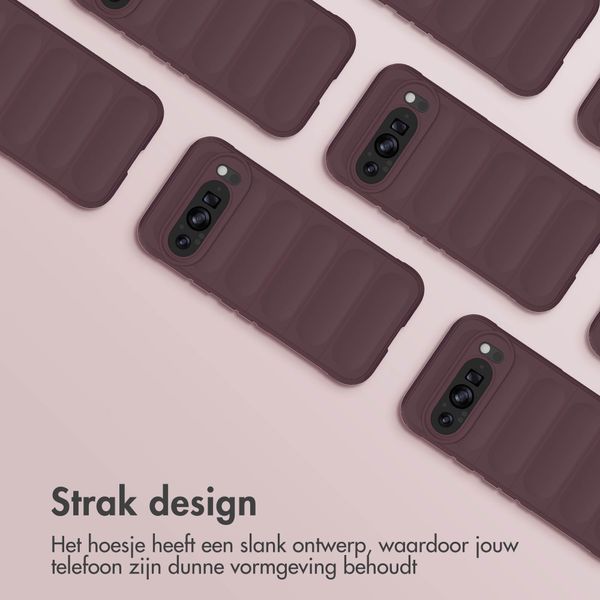 imoshion EasyGrip Backcover Google Pixel 9 / 9 Pro - Aubergine