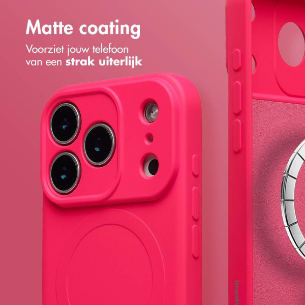 imoshion Color Backcover met MagSafe Apple iPhone 17 Pro - Neon Pink